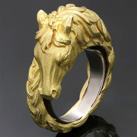 hermes clou d ring horse